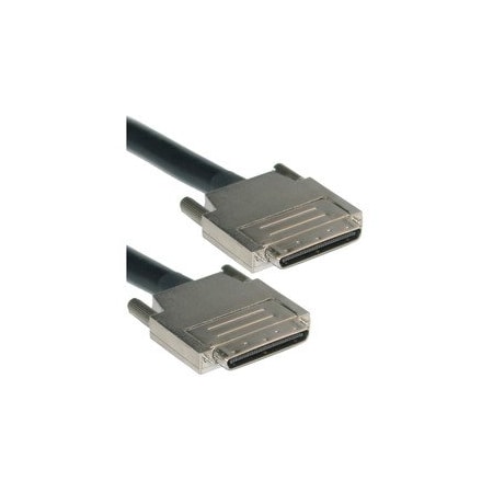 Cable Wholesale SCSI III Cable, VHDCI 68 0.8mm Male, Offset Orientation, 6 foot 10N3-14106